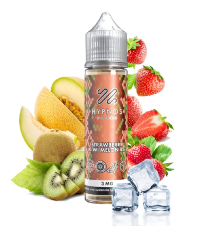 HYPNOS FREEBASE Strawberry Kiwi MELON ICE (60ml)