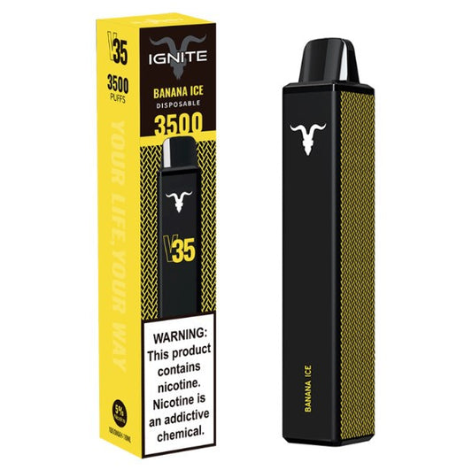 IGNITE V35 Banana Ice (3.500 puffs)