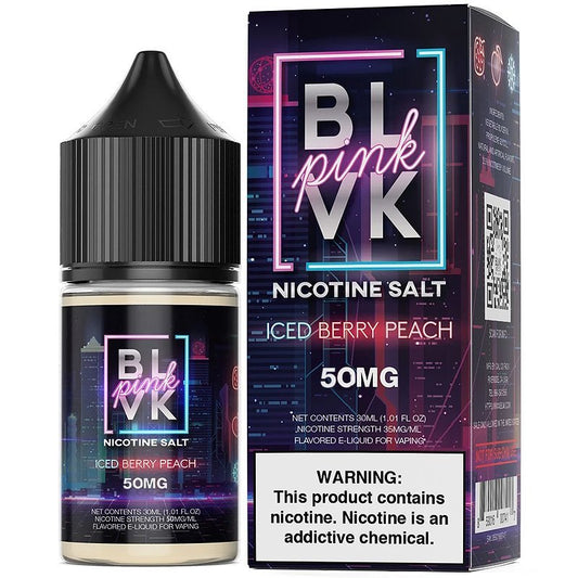 BLVK SALT PINK Iced Berry Peach (30ml)
