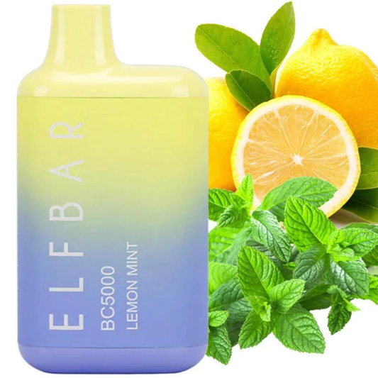 ELFBAR BC5000 Lemon Mint (Produto descontinuado)
