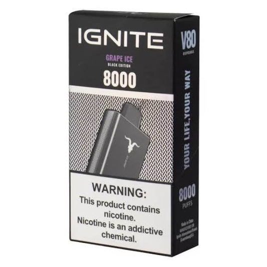 IGNITE V80 Grape Ice (8.000 puffs)