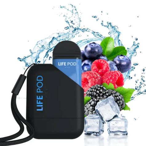LIFE POD 5.000 Eco Kit Blue Razz Ice
