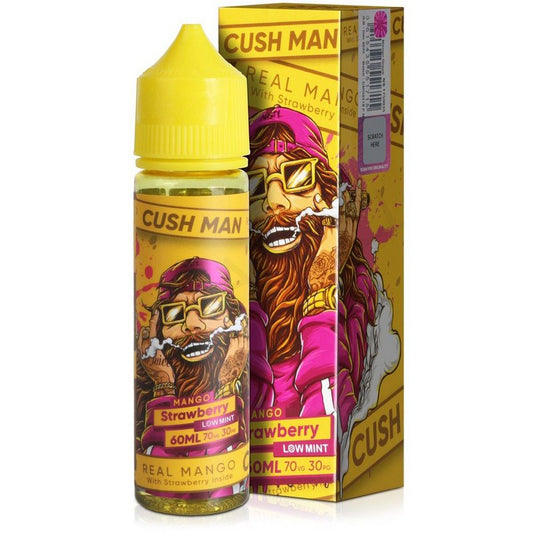 NASTY CUSH MAN FREEBASE Mango Strawberry (Low Mint) 60ml