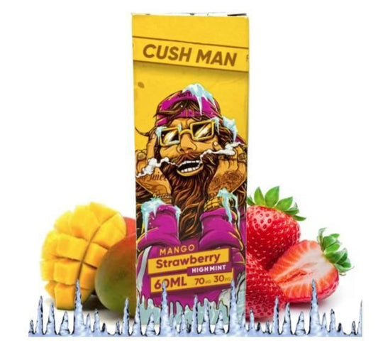 NASTY CUSH MAN FREEBASE Mango Strawberry (High Mint) 60ml