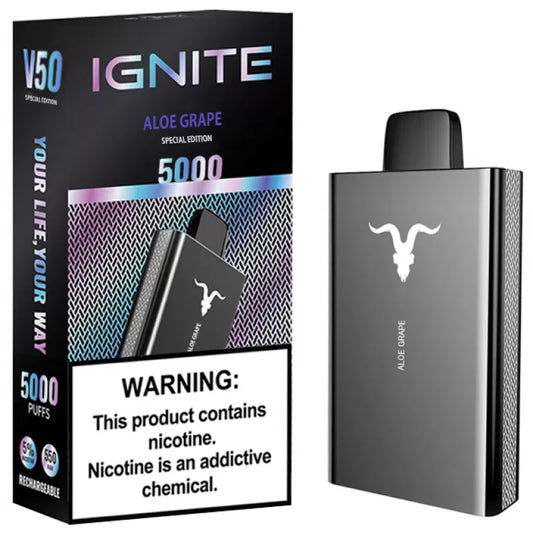 IGNITE V50 Aloe Grape (5.000puffs)